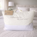 Flower down pillow