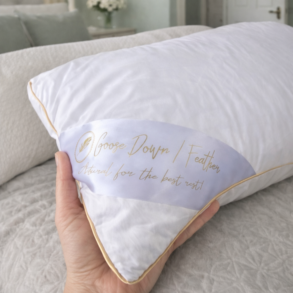 THREE-CHAMBER  GOOSE FEATHER PILLOW PREMIUM