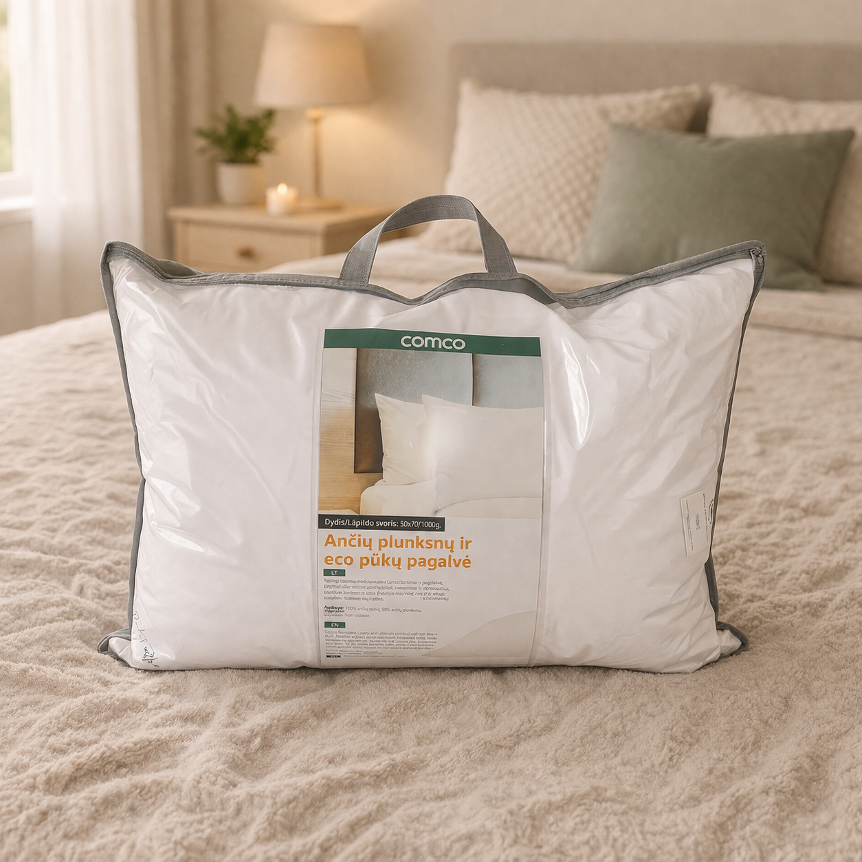 Duck Feather & Eco Down Pillow