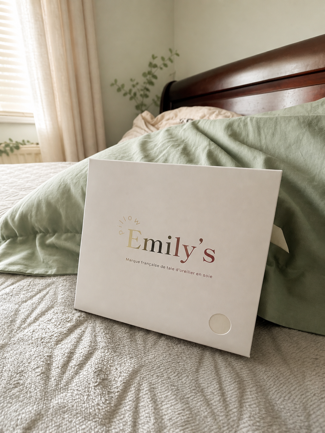 Natural Linen and silk  Pillowcase (two in one)