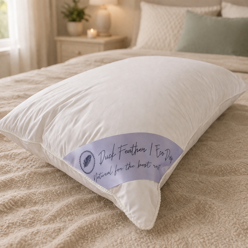 Duck Feather & Eco Down Pillow