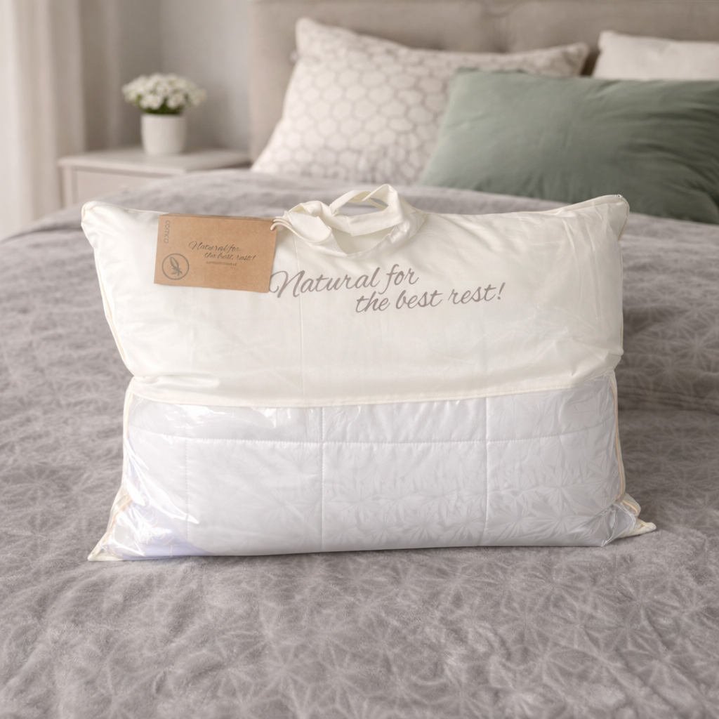 Linen Quilted Pillow