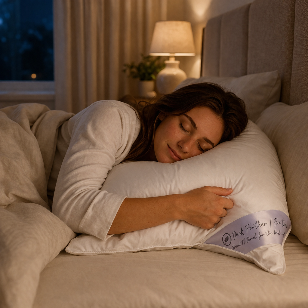 Duck Feather & Eco Down Pillow