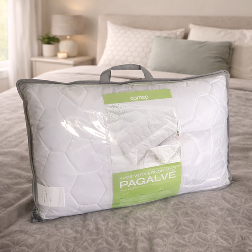 ALOE VERA PREMIUM Pillow with Memory Foam Neck Support