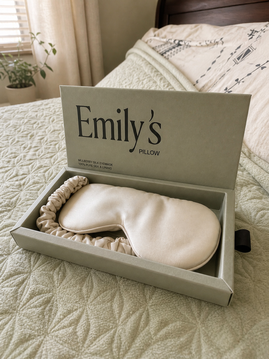 Silk organic sleepmask