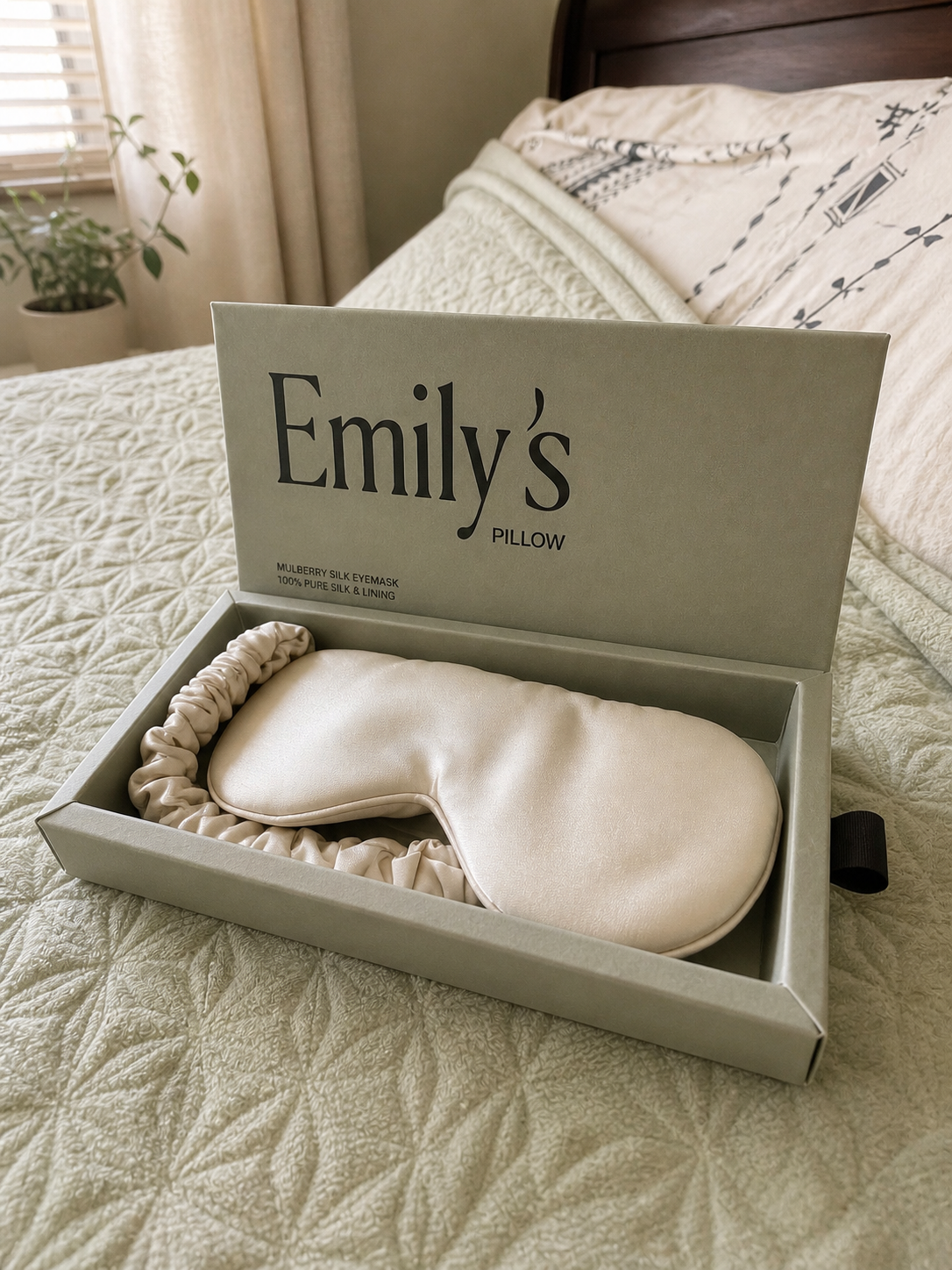 Silk organic sleepmask