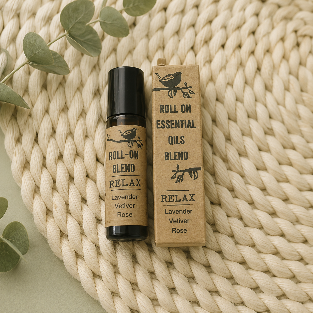 Roll on essential oil blend “RELAX”