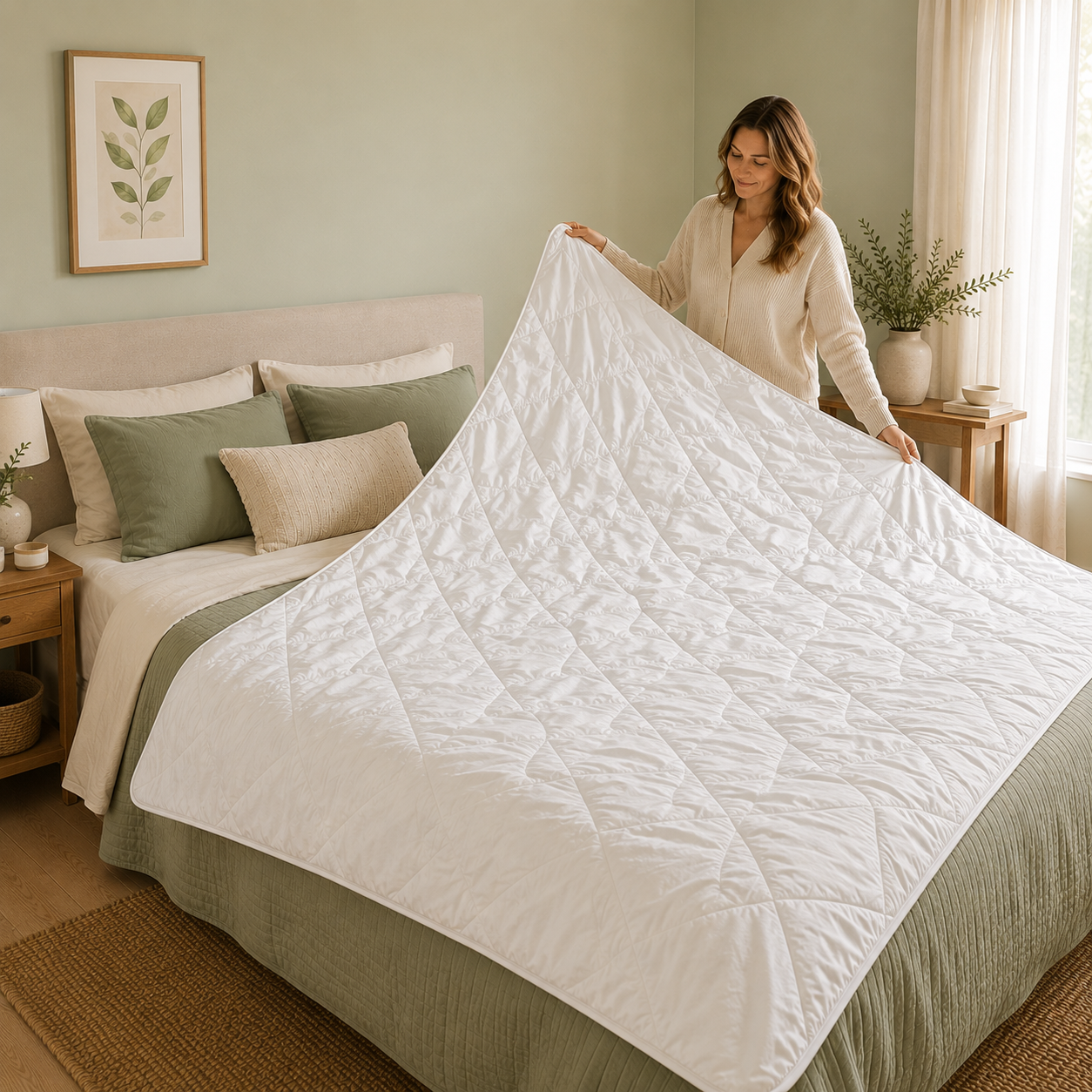 Natural Sheep Wool Duvet – 450 g/m²
