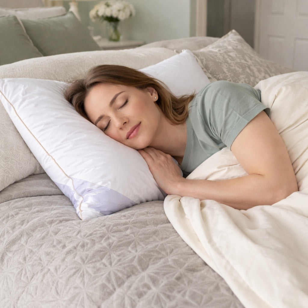 THREE-CHAMBER  GOOSE FEATHER PILLOW PREMIUM